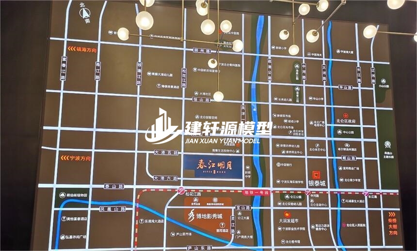 平坝房产壁挂模型